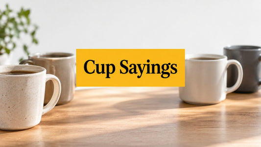 8 Coffee Cups Sayings for Every Mood