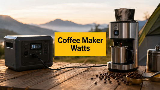 Coffee Maker Watts: Brew Time, Energy Cost & Portable Tips