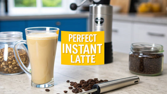 Make the Perfect Instant Coffee Latte at Home
