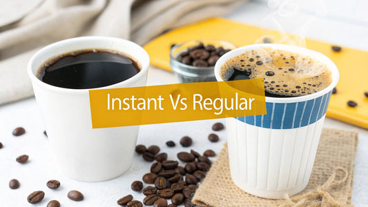 instant coffee vs regular coffee: Key differences