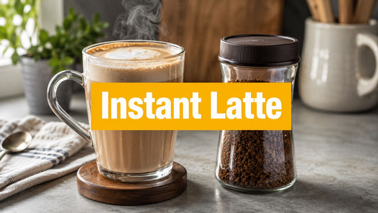 How to Make a Latte with Instant Coffee at Home