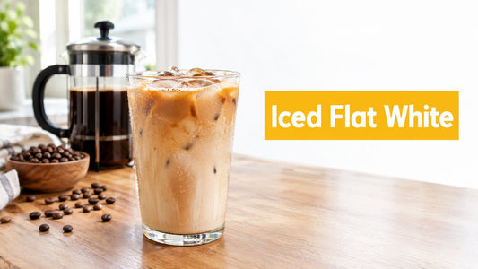 How to Make an Iced Flat White at Home or on the Go