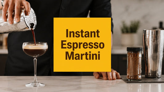 Instant Coffee Espresso Martini: Easy Bar-Style Recipe