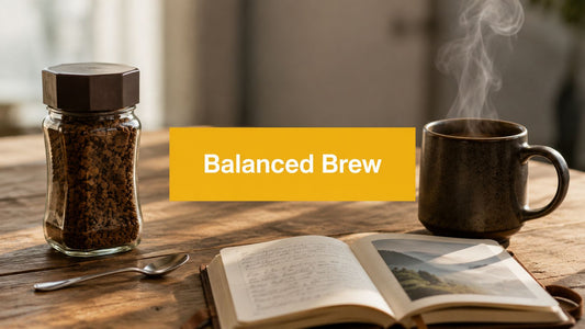 Medium Roast Instant Coffee: Your Balanced & Convenient Brew